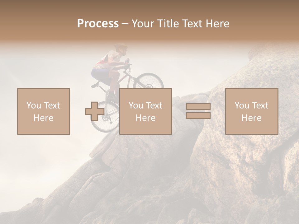 Rider Difficulty Stone PowerPoint Template