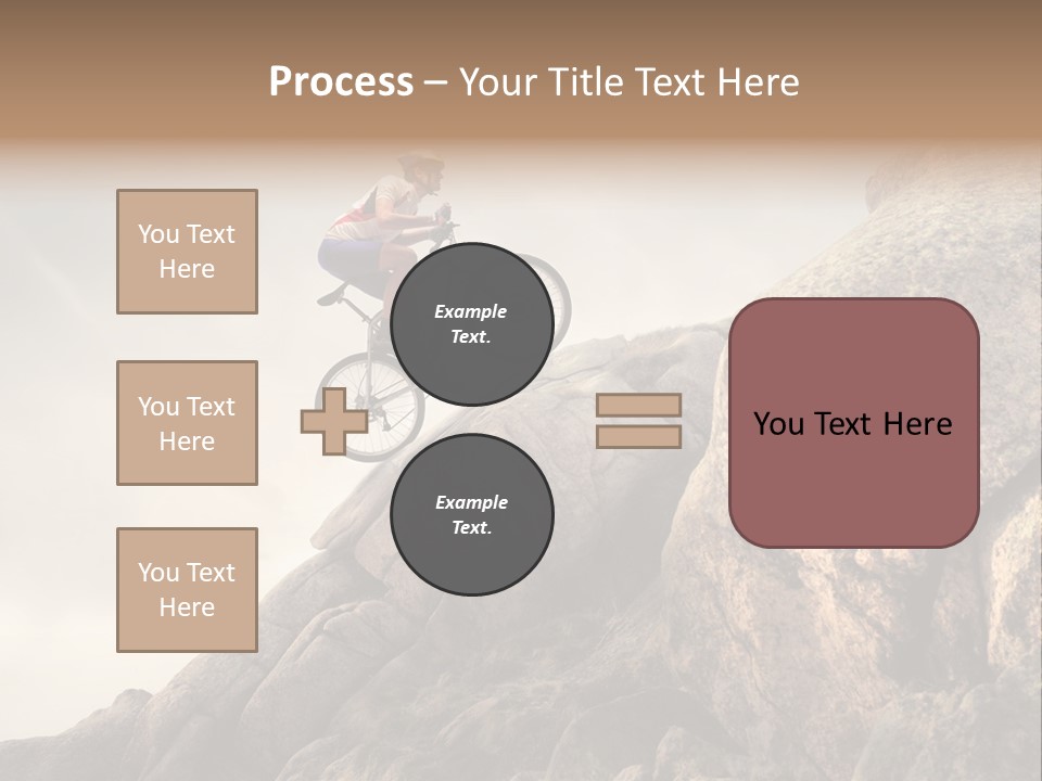 Rider Difficulty Stone PowerPoint Template