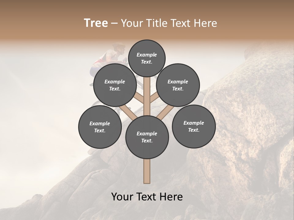 Rider Difficulty Stone PowerPoint Template