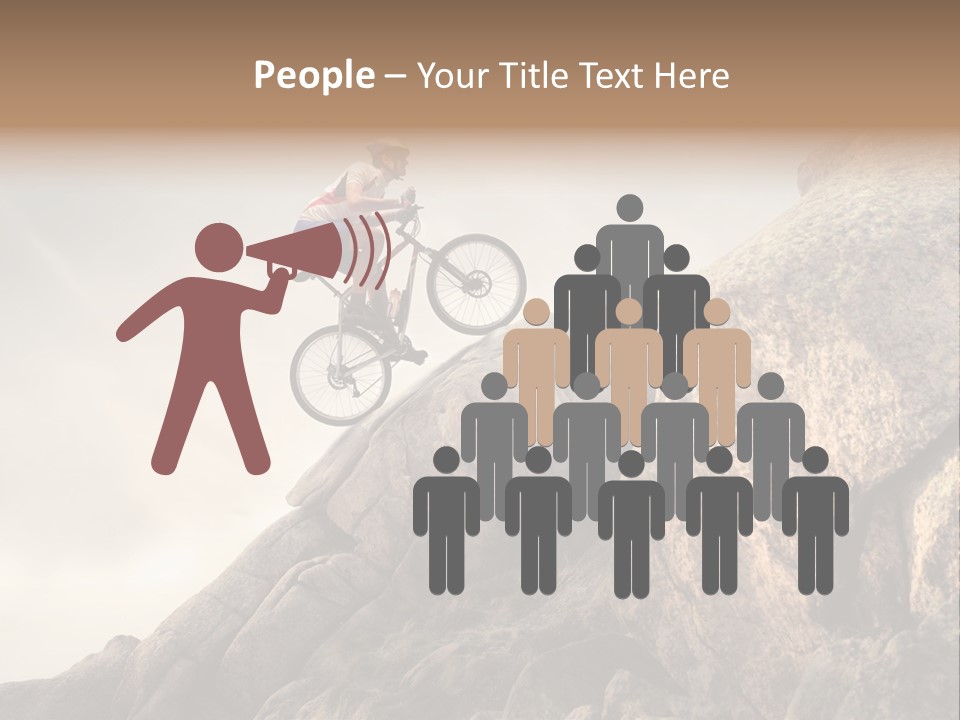 Rider Difficulty Stone PowerPoint Template