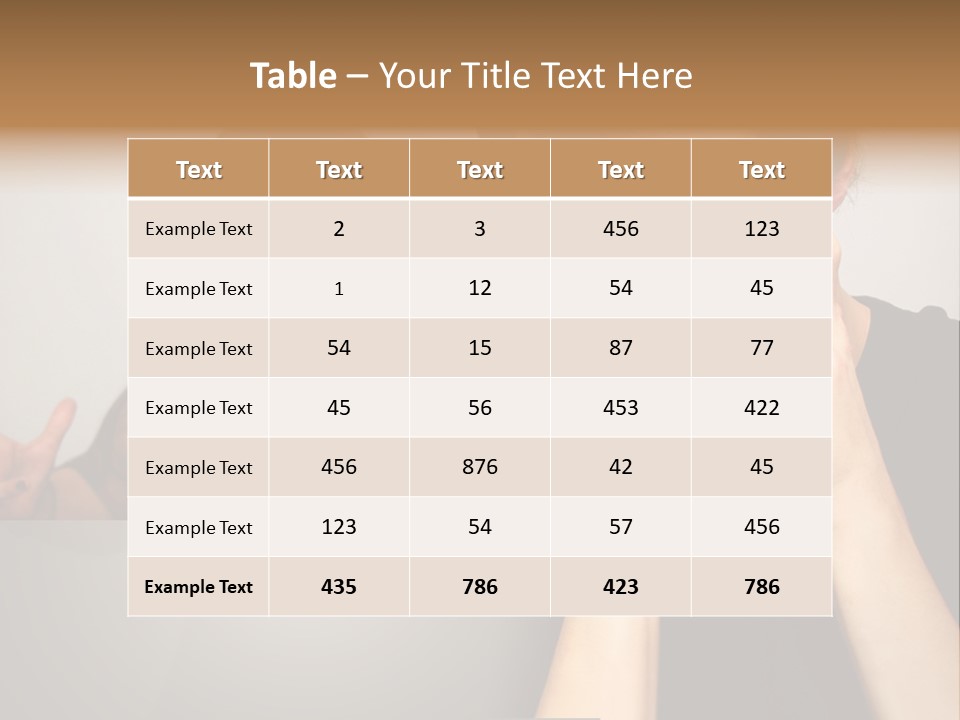 Man Headache Scream PowerPoint Template
