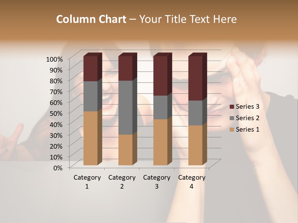 Man Headache Scream PowerPoint Template