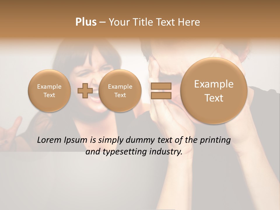 Man Headache Scream PowerPoint Template