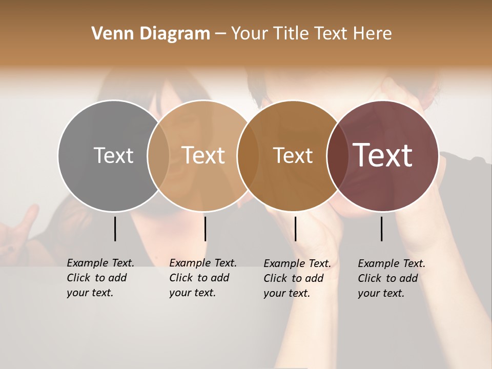 Man Headache Scream PowerPoint Template