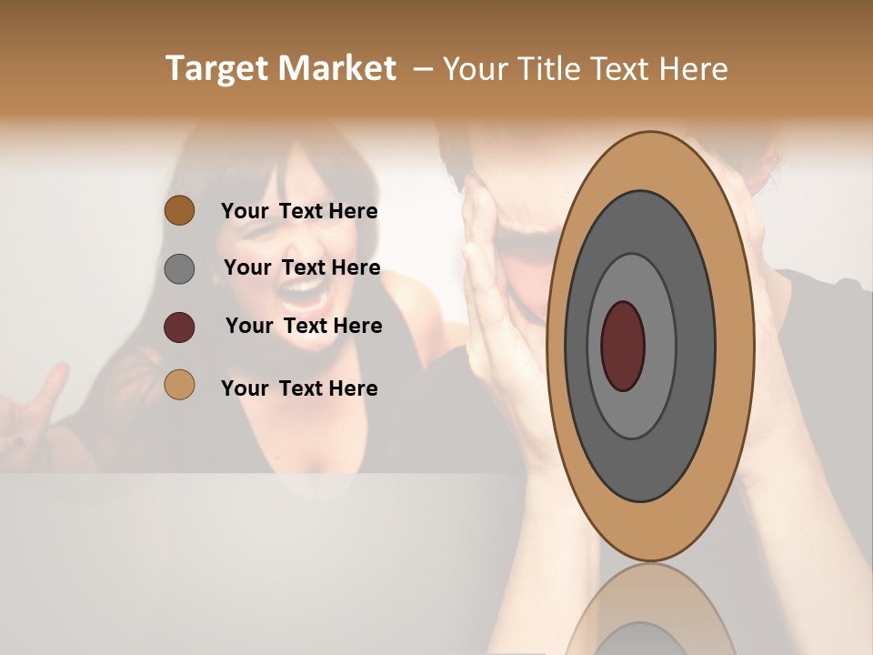 Man Headache Scream PowerPoint Template