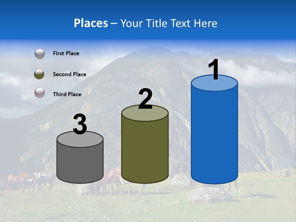 Morning Sunshine Field PowerPoint Template