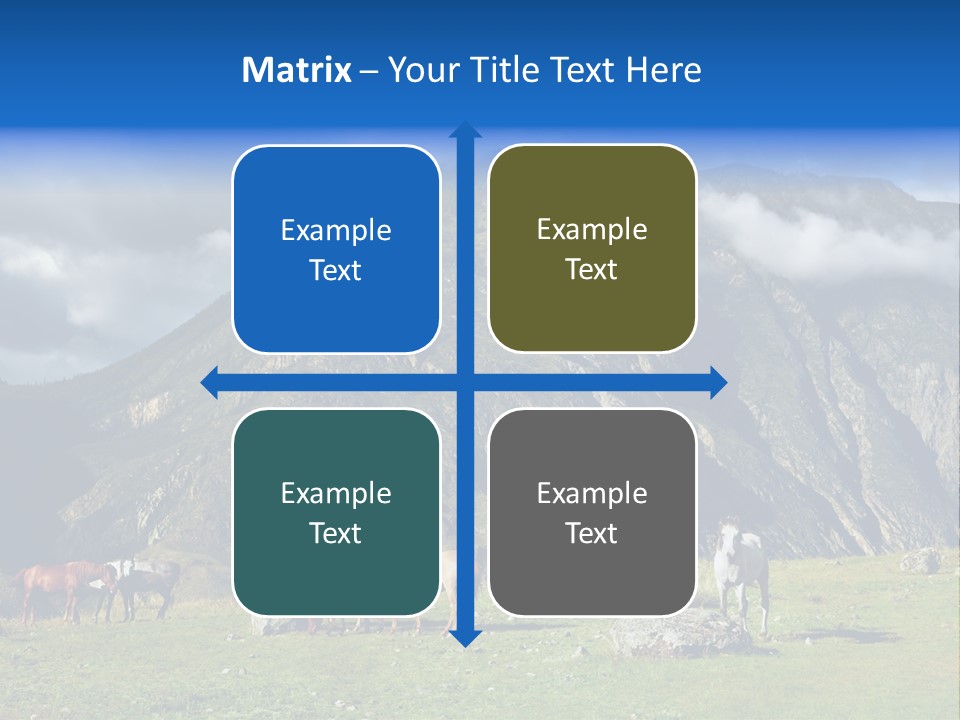 Morning Sunshine Field PowerPoint Template