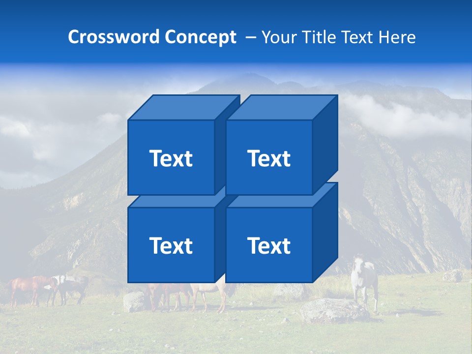 Morning Sunshine Field PowerPoint Template