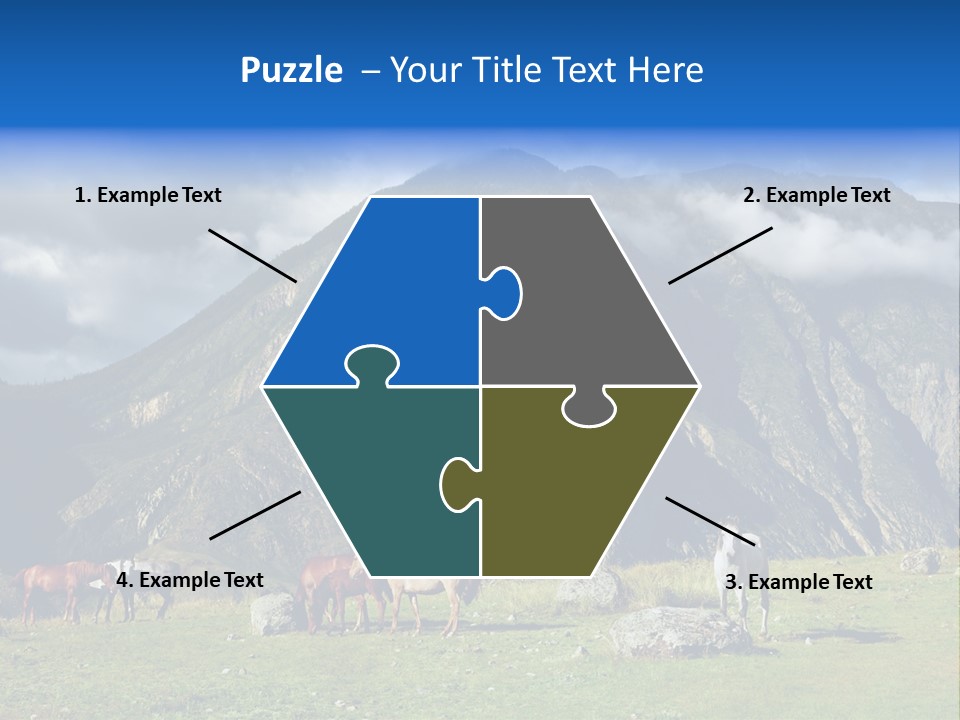 Morning Sunshine Field PowerPoint Template