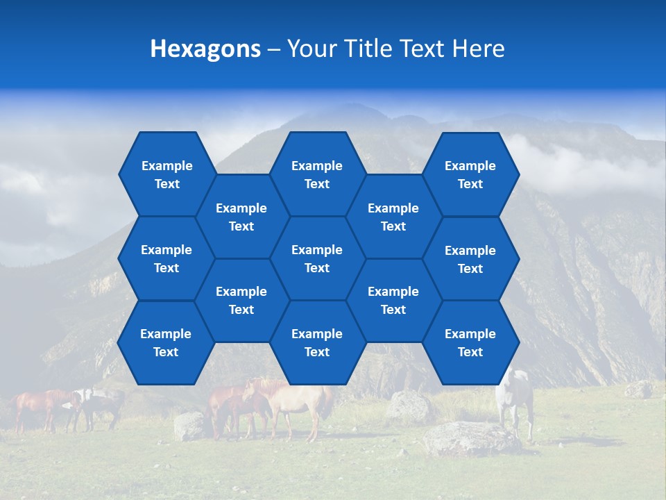 Morning Sunshine Field PowerPoint Template