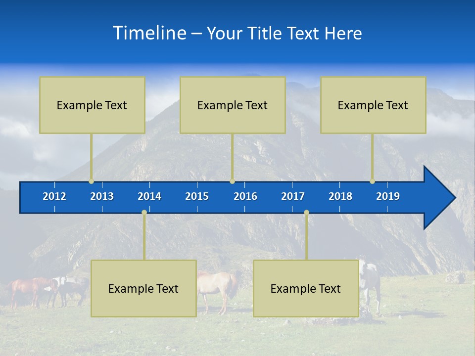 Morning Sunshine Field PowerPoint Template