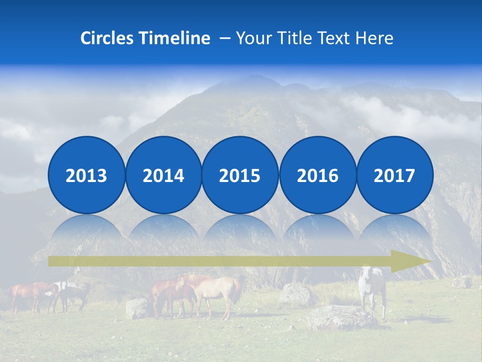 Morning Sunshine Field PowerPoint Template