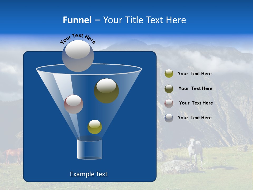 Morning Sunshine Field PowerPoint Template