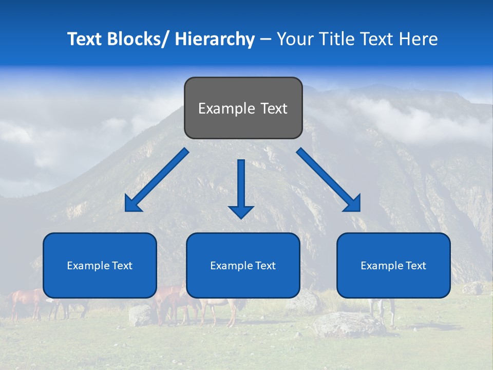 Morning Sunshine Field PowerPoint Template