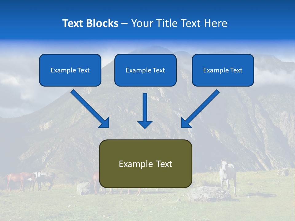 Morning Sunshine Field PowerPoint Template