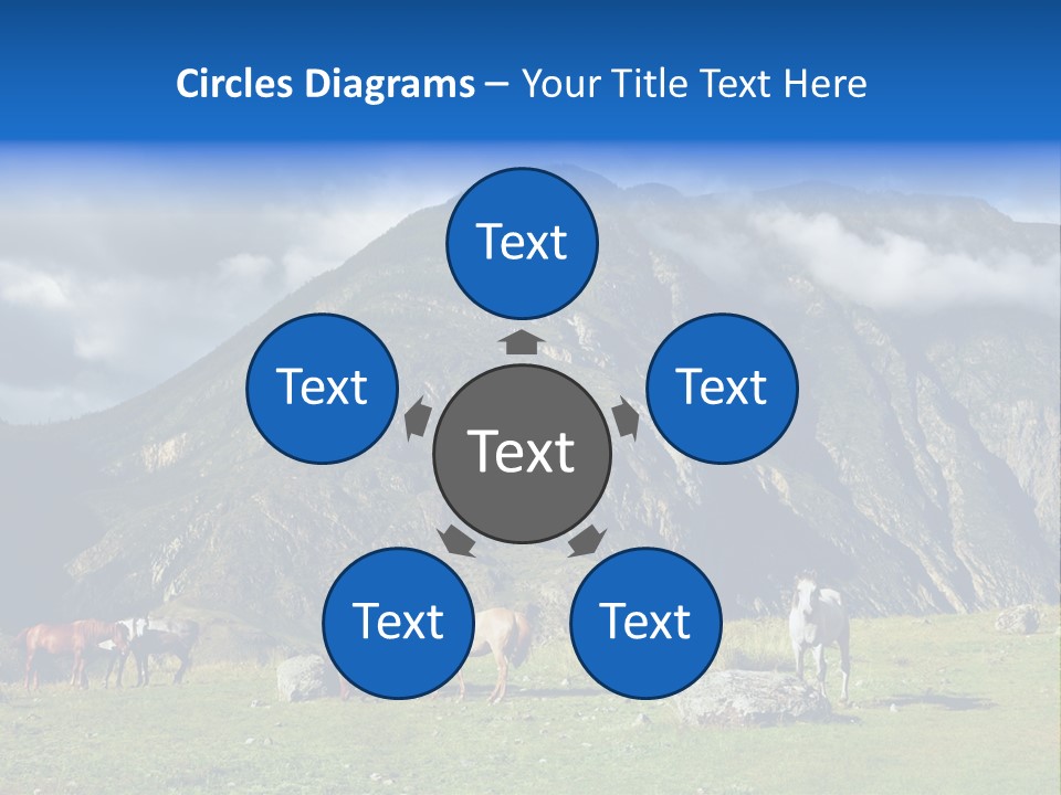 Morning Sunshine Field PowerPoint Template