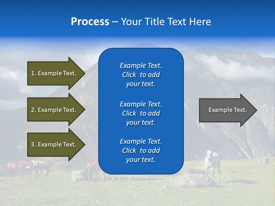 Morning Sunshine Field PowerPoint Template