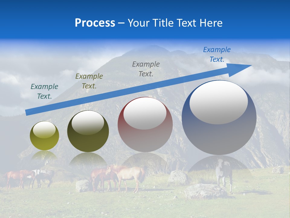 Morning Sunshine Field PowerPoint Template