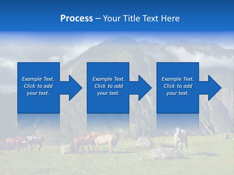 Morning Sunshine Field PowerPoint Template
