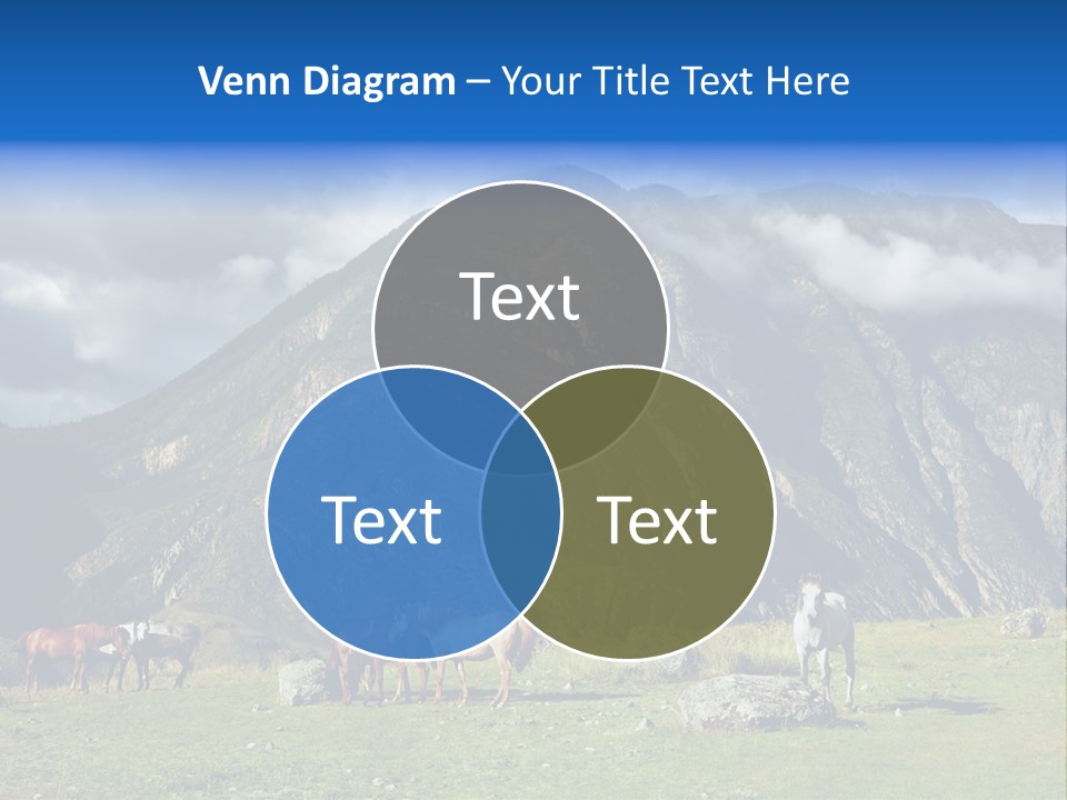 Morning Sunshine Field PowerPoint Template