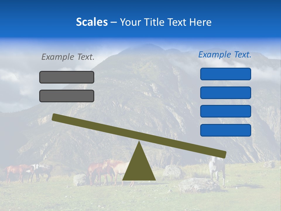 Morning Sunshine Field PowerPoint Template