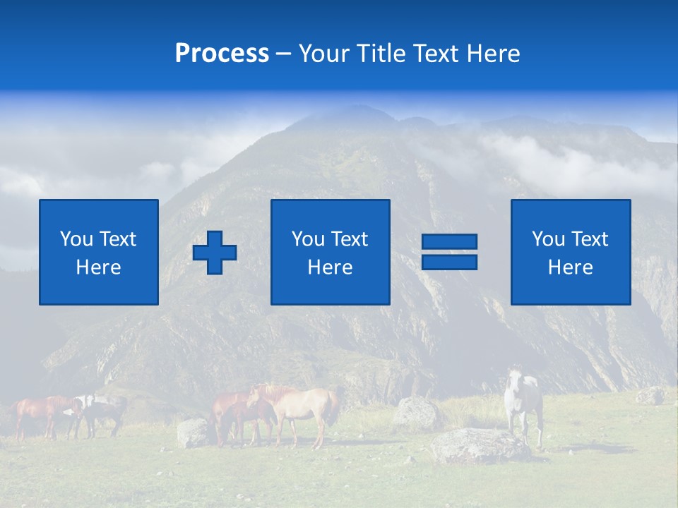 Morning Sunshine Field PowerPoint Template