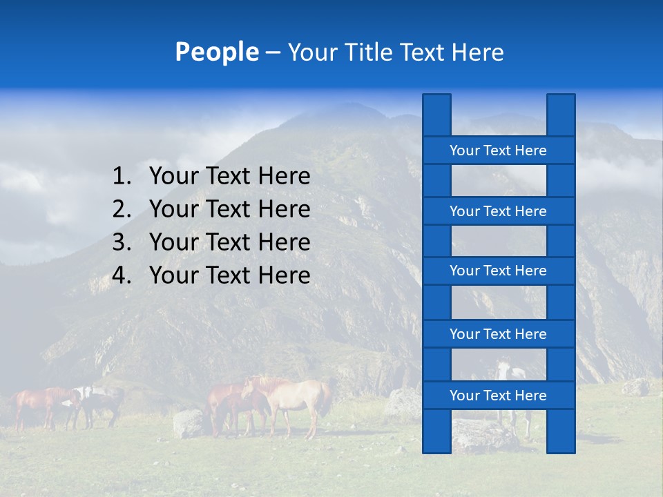 Morning Sunshine Field PowerPoint Template