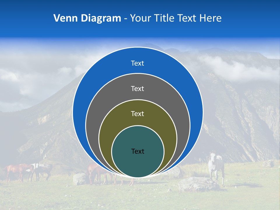 Morning Sunshine Field PowerPoint Template