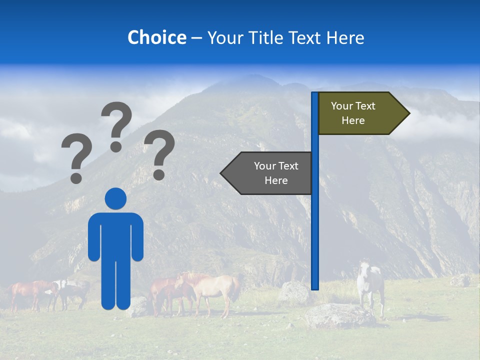 Morning Sunshine Field PowerPoint Template