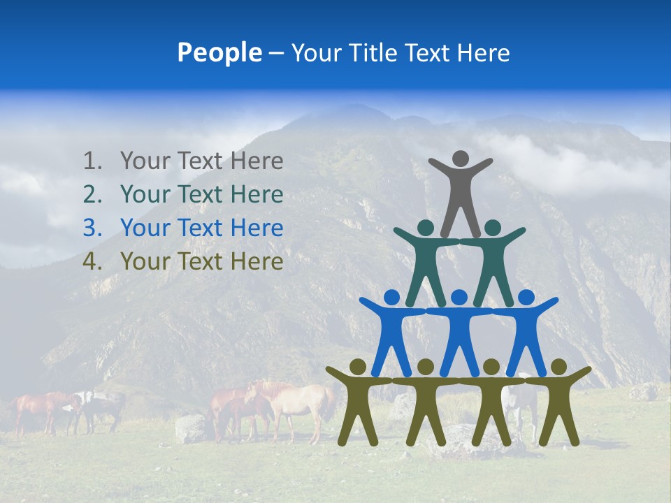 Morning Sunshine Field PowerPoint Template