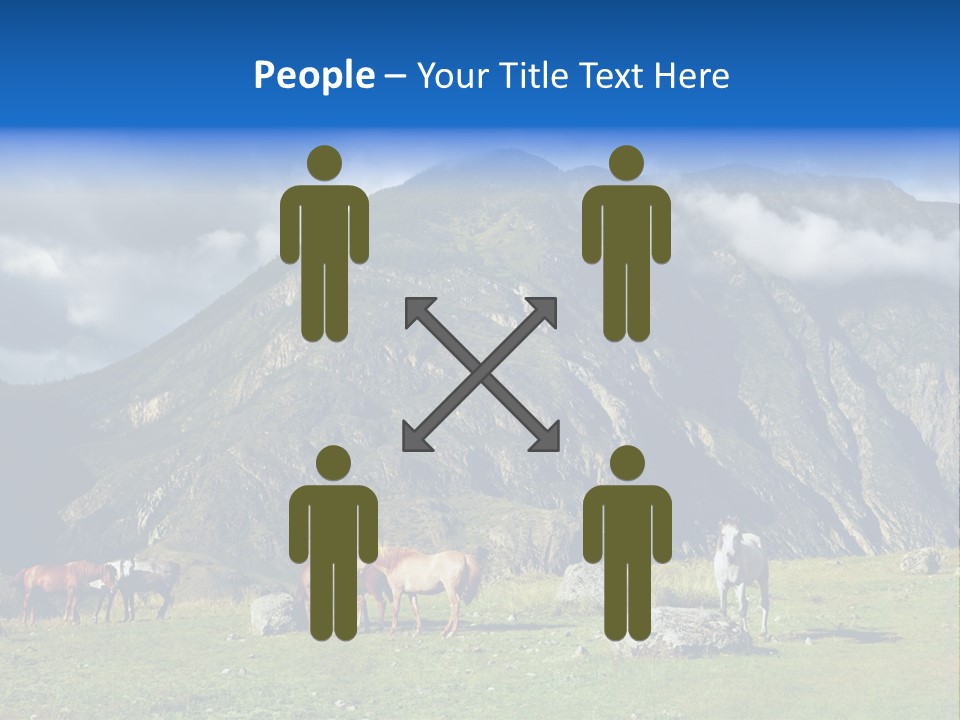 Morning Sunshine Field PowerPoint Template