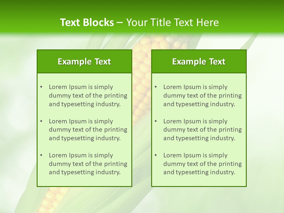 Food Bio Environmental PowerPoint Template