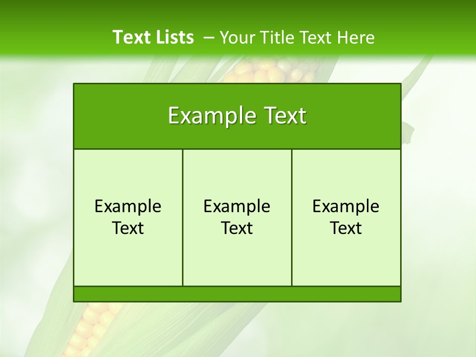 Food Bio Environmental PowerPoint Template