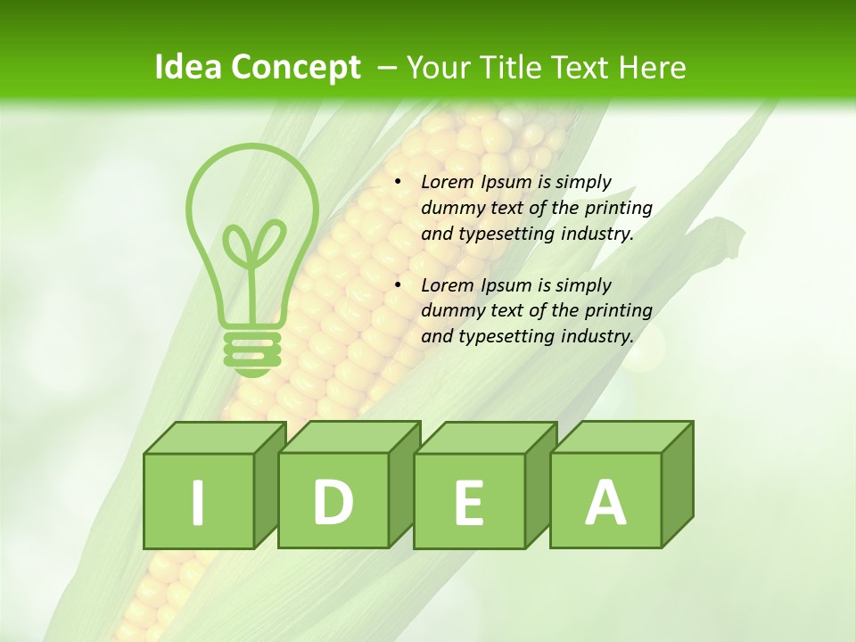 Food Bio Environmental PowerPoint Template