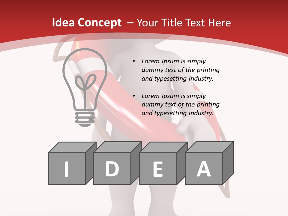 Insurance Nautical People PowerPoint Template