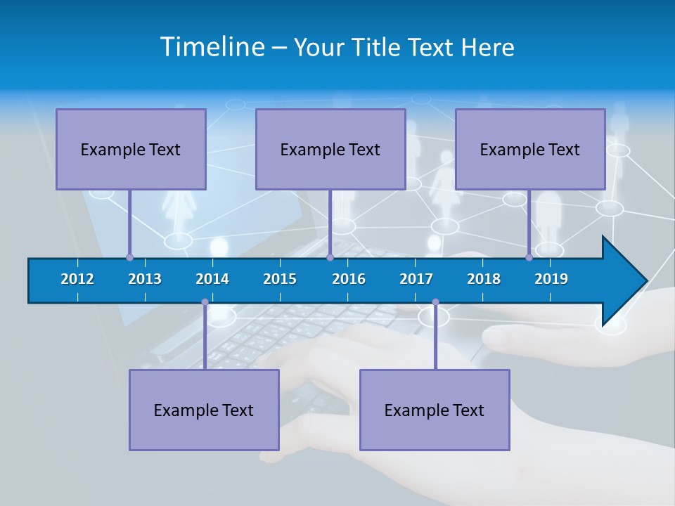 Network Team Closeup PowerPoint Template
