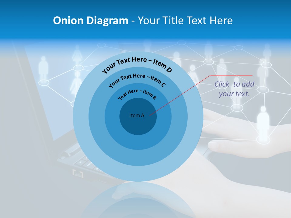 Network Team Closeup PowerPoint Template