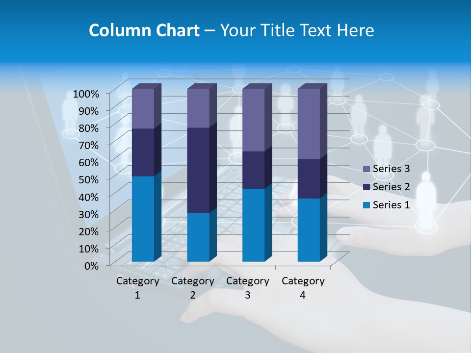 Network Team Closeup PowerPoint Template