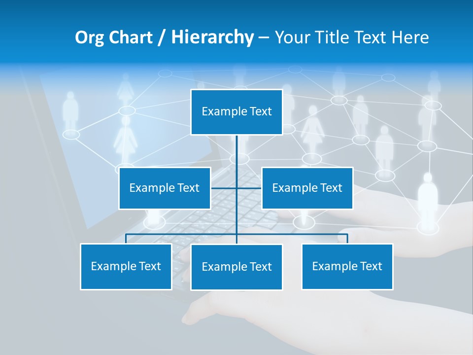 Network Team Closeup PowerPoint Template