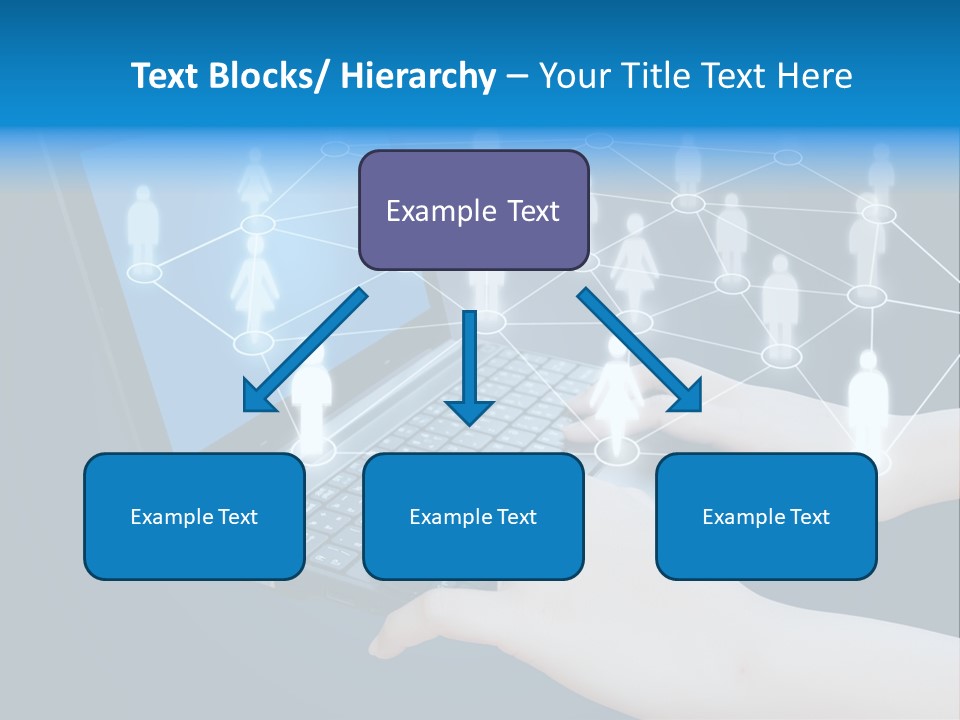 Network Team Closeup PowerPoint Template