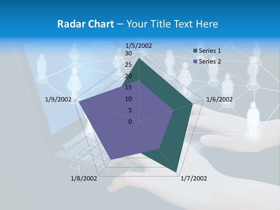Network Team Closeup PowerPoint Template