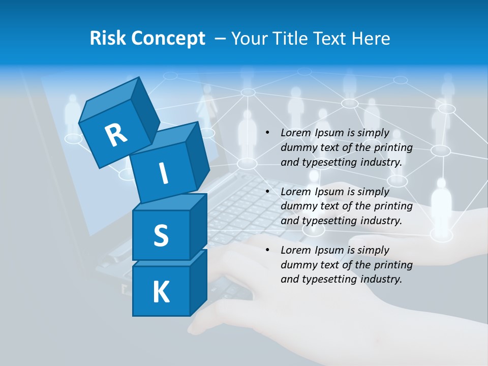 Network Team Closeup PowerPoint Template