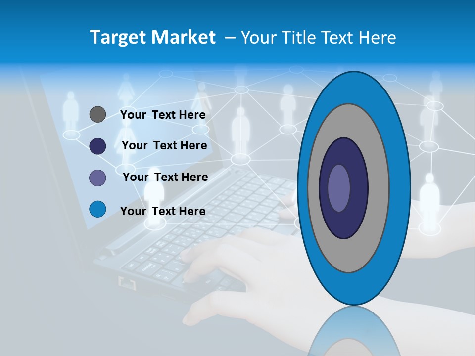 Network Team Closeup PowerPoint Template