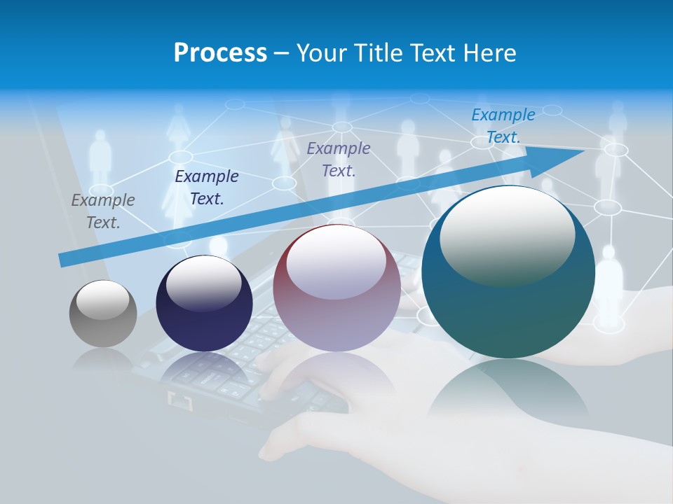 Network Team Closeup PowerPoint Template