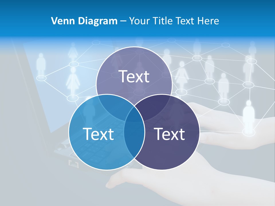 Network Team Closeup PowerPoint Template