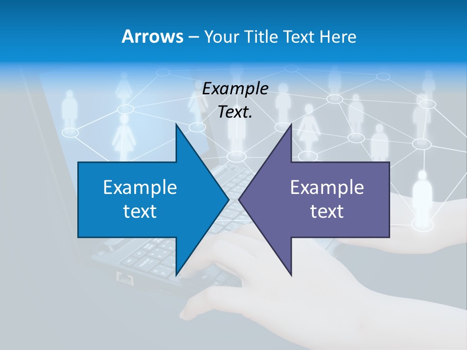 Network Team Closeup PowerPoint Template