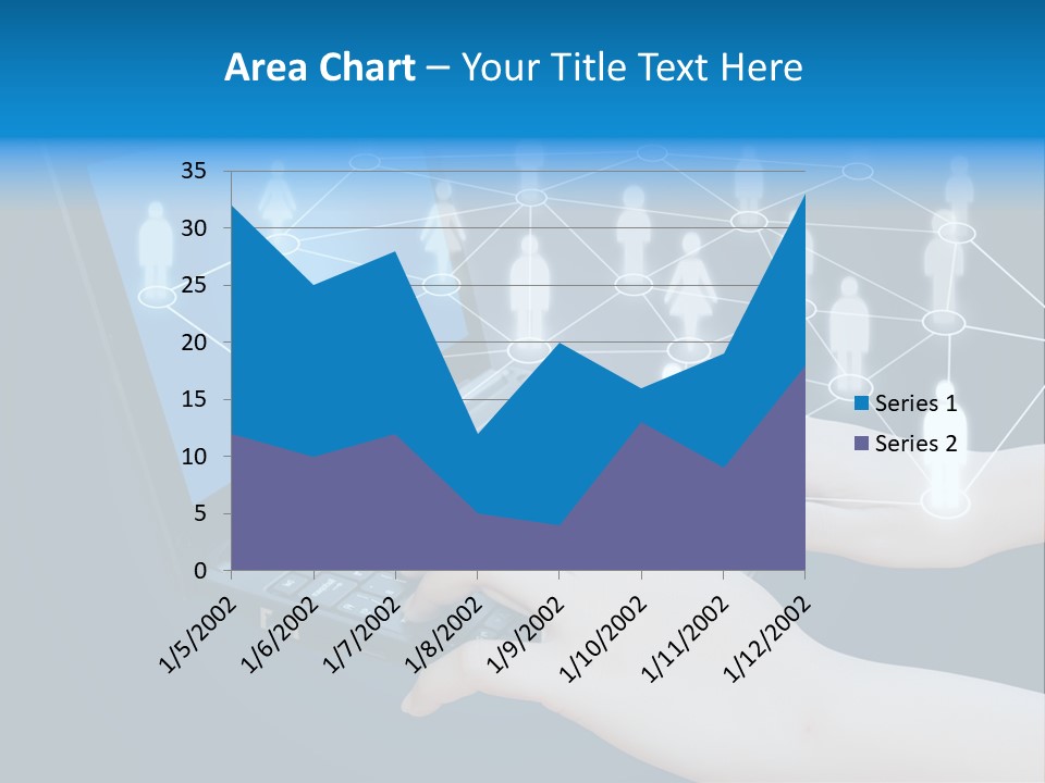 Network Team Closeup PowerPoint Template