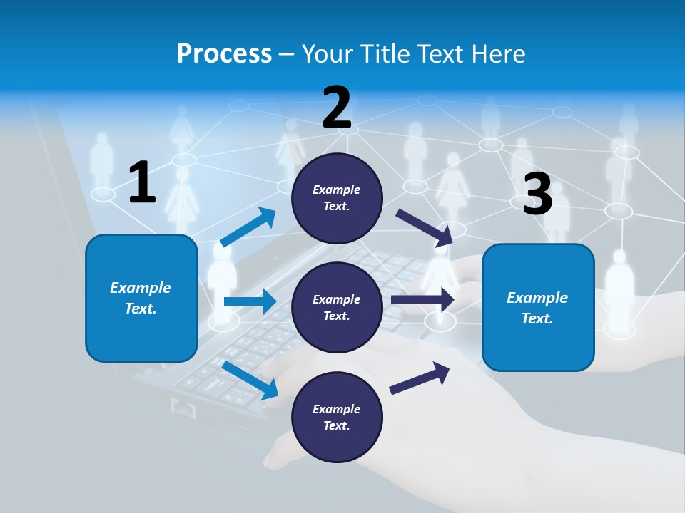 Network Team Closeup PowerPoint Template