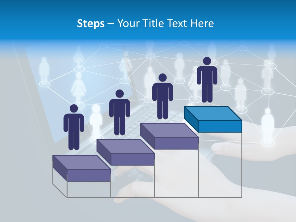 Network Team Closeup PowerPoint Template