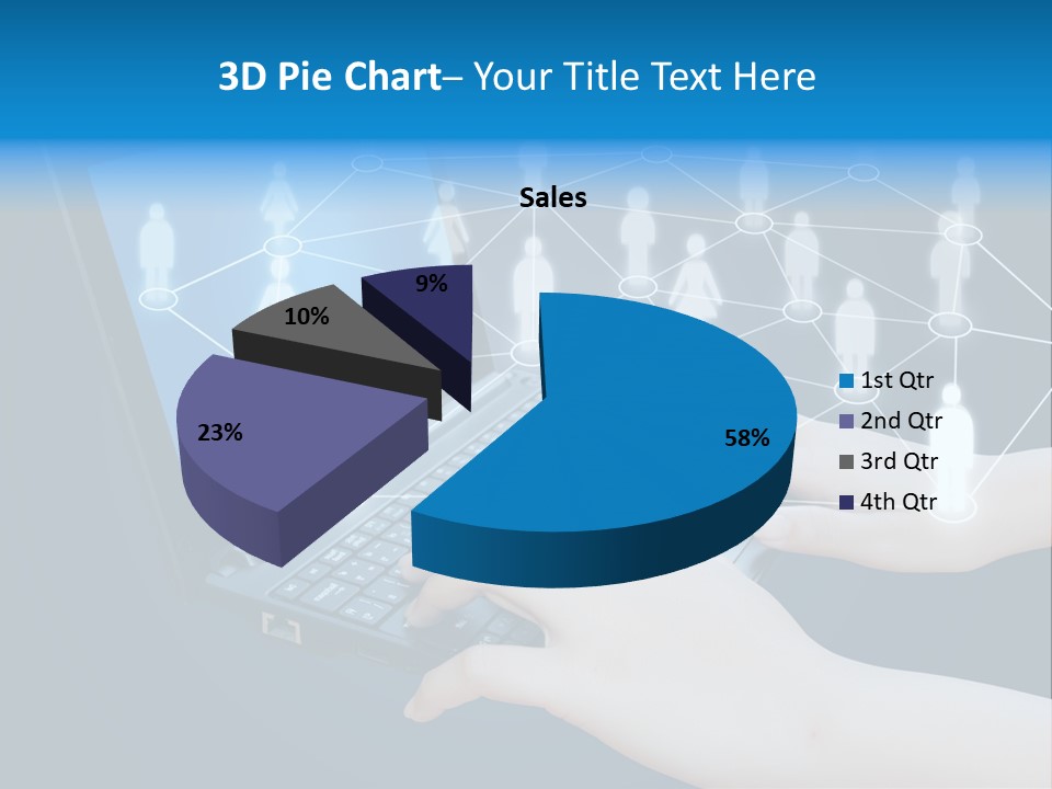 Network Team Closeup PowerPoint Template